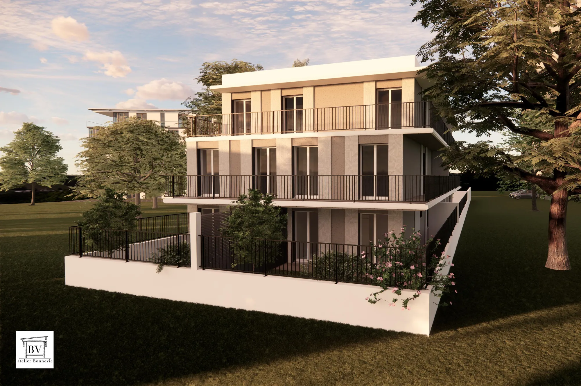 Projet d'architecture, rendu 3D
