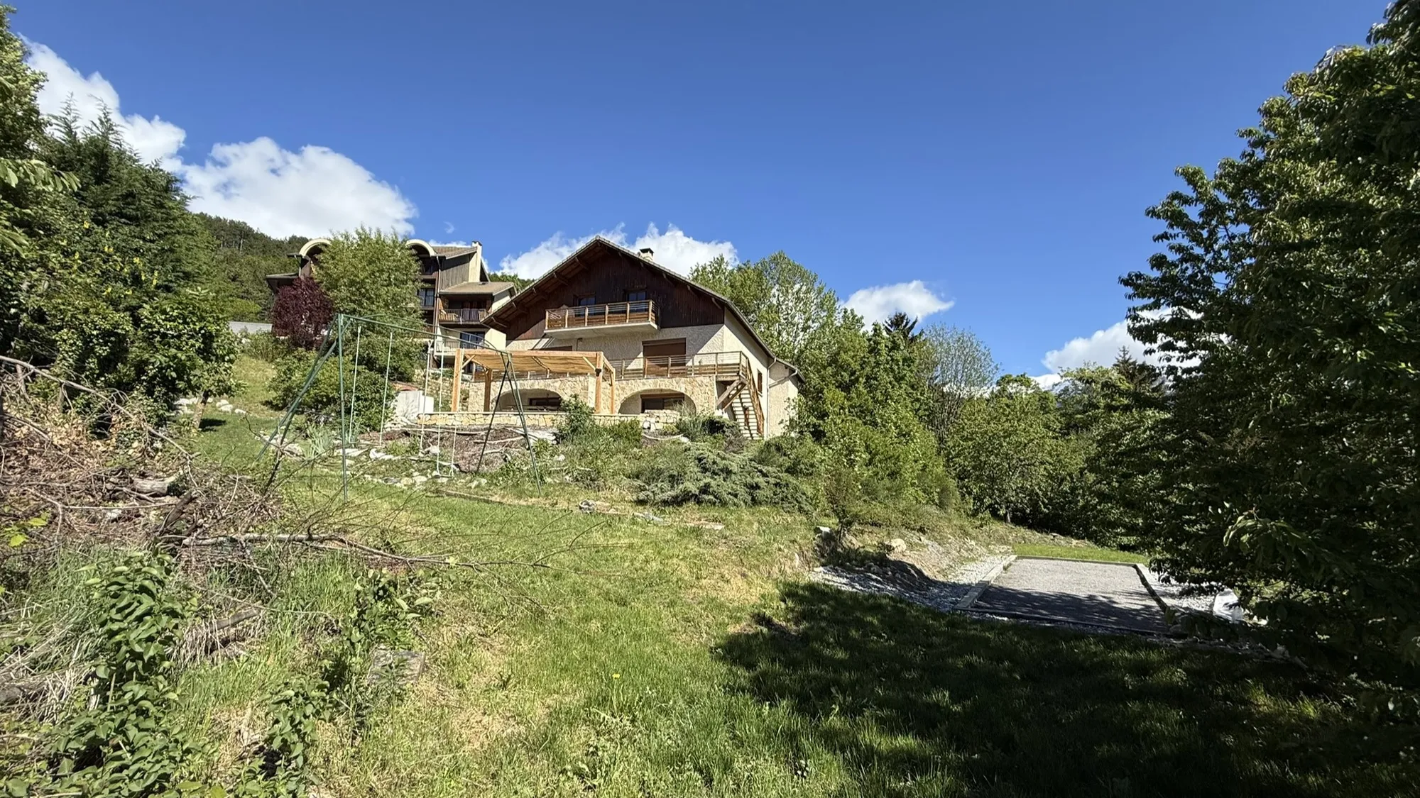 Le gîte de montagne dans les Alpes
