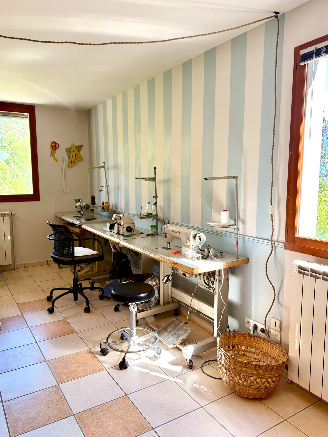 L'atelier de couture Modestine
